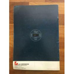 Luxman folder en gebruikshandleidingen
