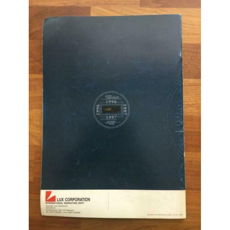 Luxman folder en gebruikshandleidingen