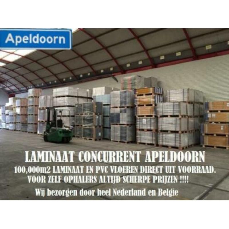 Laminaat Vintage Soho Wood 8mm dik 4V-groev €11,50p/m2