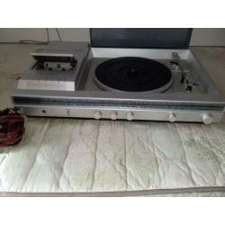 Phillips plattenspeller plus cassether