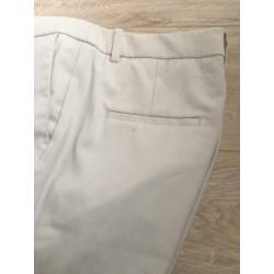 Licht zandkleurige chino broek maat 38 voorjaar zomer