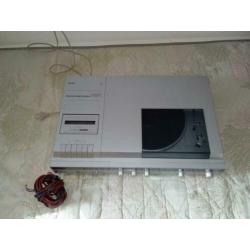 Phillips plattenspeller plus cassether