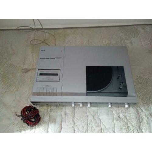 Phillips plattenspeller plus cassether