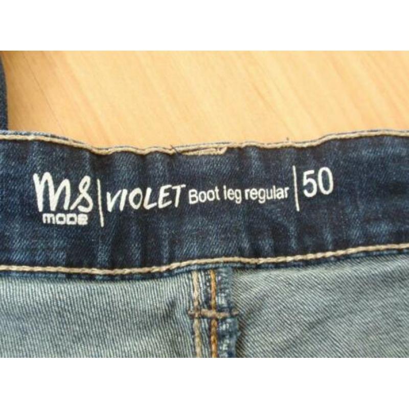 MSmode: Spijkerbroek model Violet - maat 50