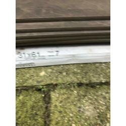Vloer/wand tegel bruin +/- 2,75m2
