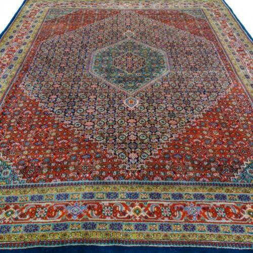 Perzisch tapijt-Bidjar-290 x 250 cm-Handgeknoopte vloerkleed
