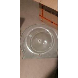 Mooie glazen wasbak