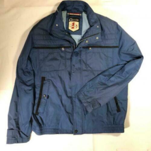 Z12 Cabano New Canadian Herenjas Blauw Kort Blinde Sluiting