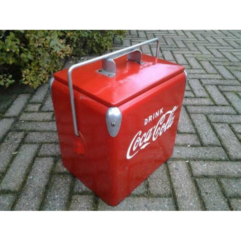 Coca Cola koeler koelkrat fifties sixties vintage design ...