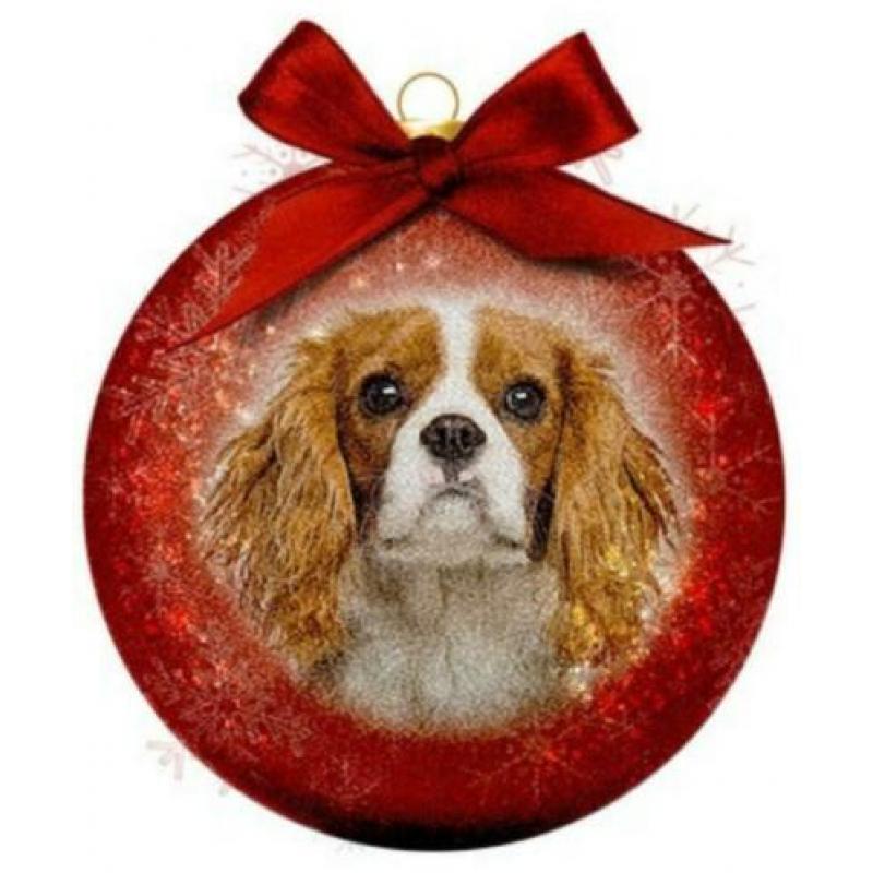 kerstbal hond, honden