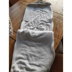 Koeka voetenzak teddy beige