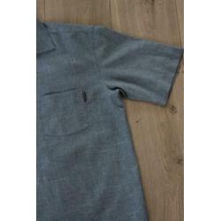 Blauw heren overhemd FIRETRAP, maat M, NIEUW! (NE)