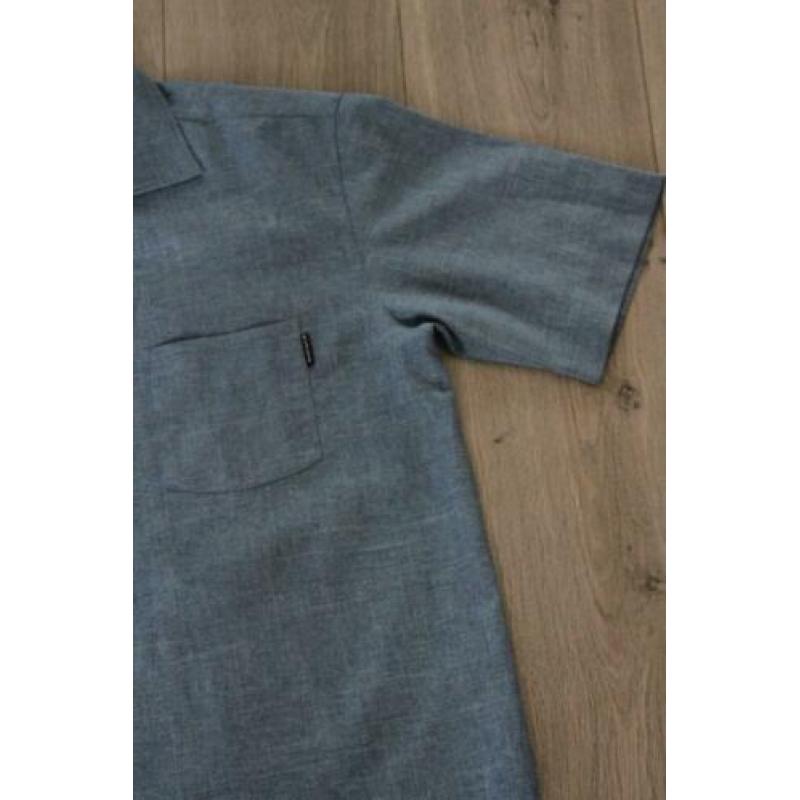 Blauw heren overhemd FIRETRAP, maat M, NIEUW! (NE)
