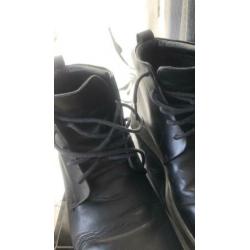 Heren korte veter boots Marco Polo maat 43 zgan zwart