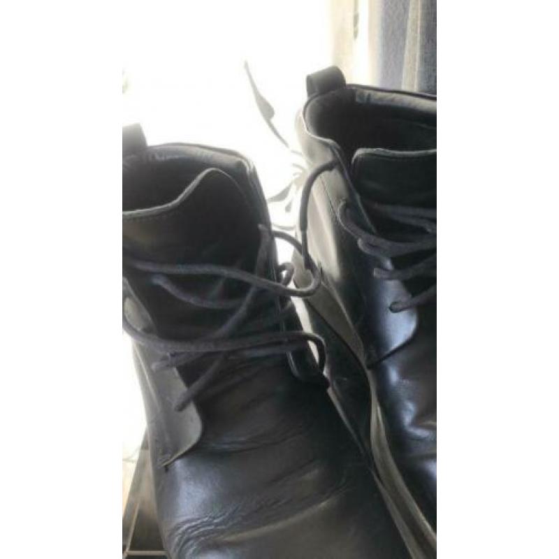 Heren korte veter boots Marco Polo maat 43 zgan zwart