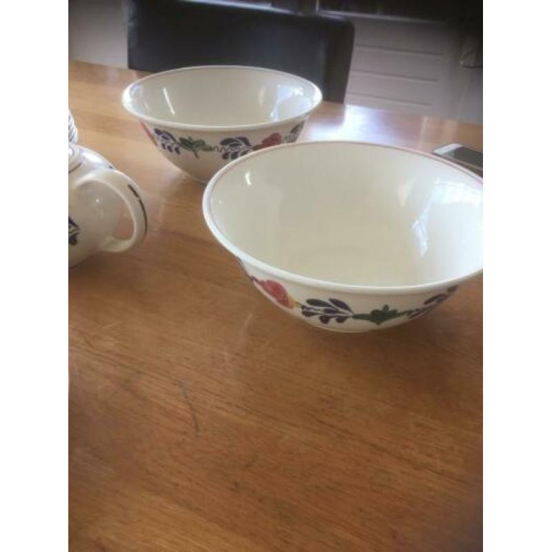 Boerenbond servies delen in mooie staat