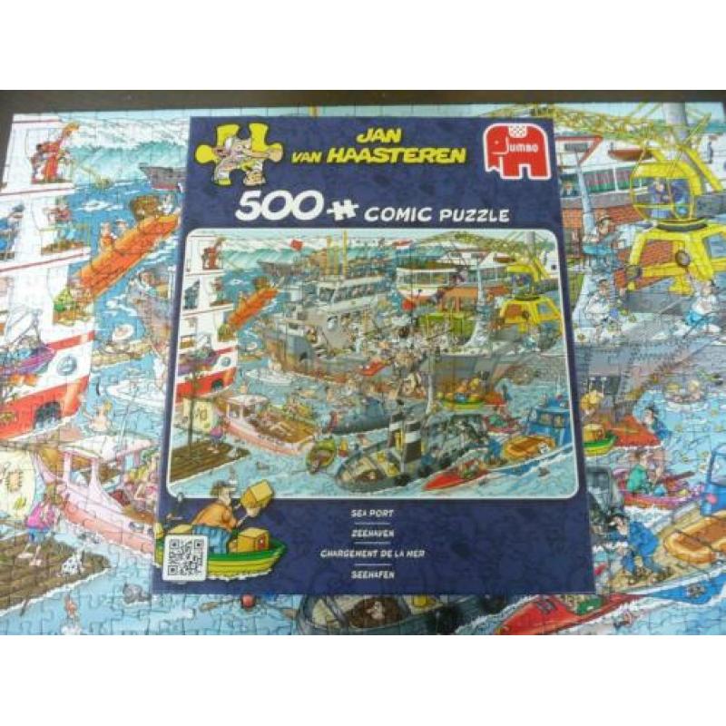 Jan van Haasteren Zeehaven 500 stukjes Jumbo.