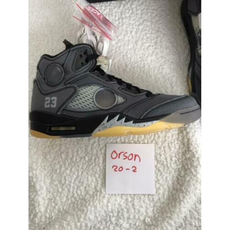 Off white x Air Jordan 5 Retro (42.5)
