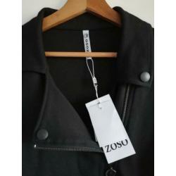 Nieuw Zoso vest. zwart. maat M