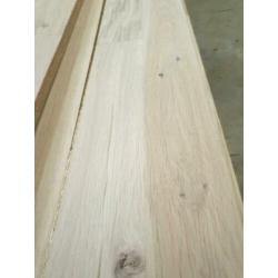43M2 eiken houten parket vloer #GESCHUURD#