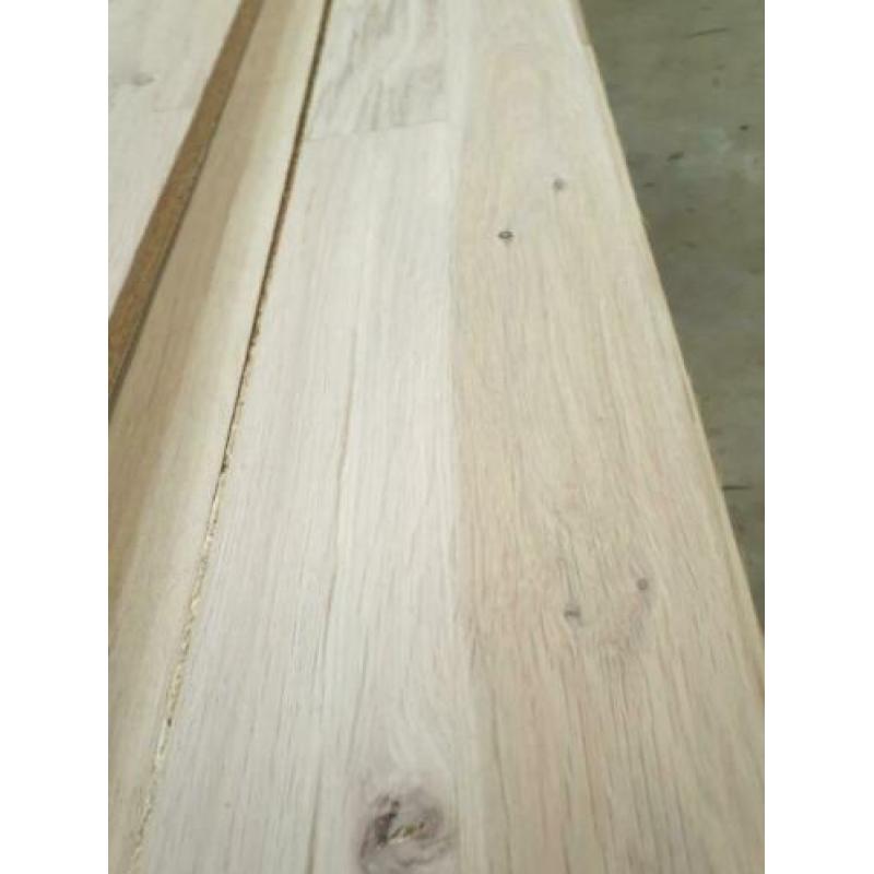43M2 eiken houten parket vloer #GESCHUURD#
