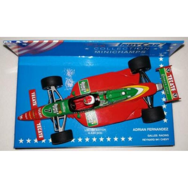 Minichamps IndyCar 1994 Reynard 941 #7 Adrian Fernandez 1/43