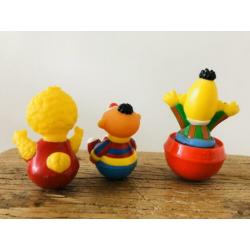 Vintage Sesame street WEEBLE WOBBLE, ROLY POLY, tuimelaar