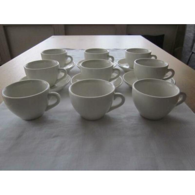 Palmer Imperial Quality Robusta 6 witte kop 150CL en schotel