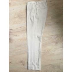 Licht zandkleurige chino broek maat 38 voorjaar zomer