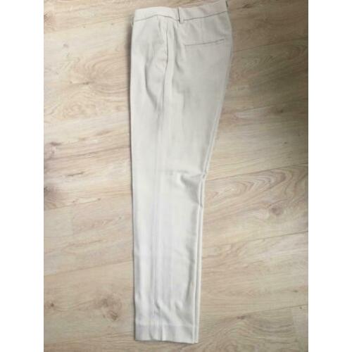 Licht zandkleurige chino broek maat 38 voorjaar zomer