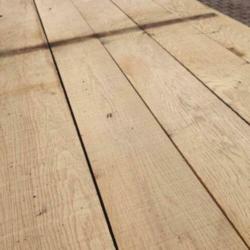1,7m3 droge eiken planken 28mm dik ca 54m2,OPRUIMING!