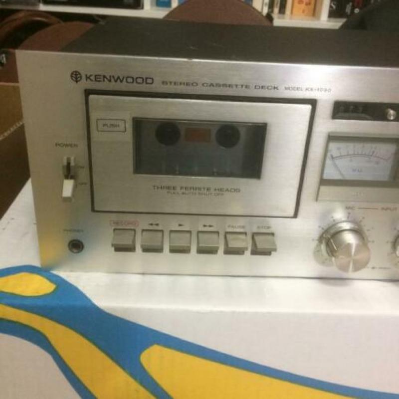 Kenwood KX 1030 cassettedeck / tapedeck