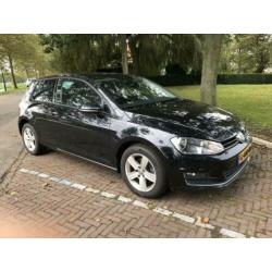 Volkswagen Golf 7 TDI DSG7 2013 Zwart vol leer,navi,enzzz.