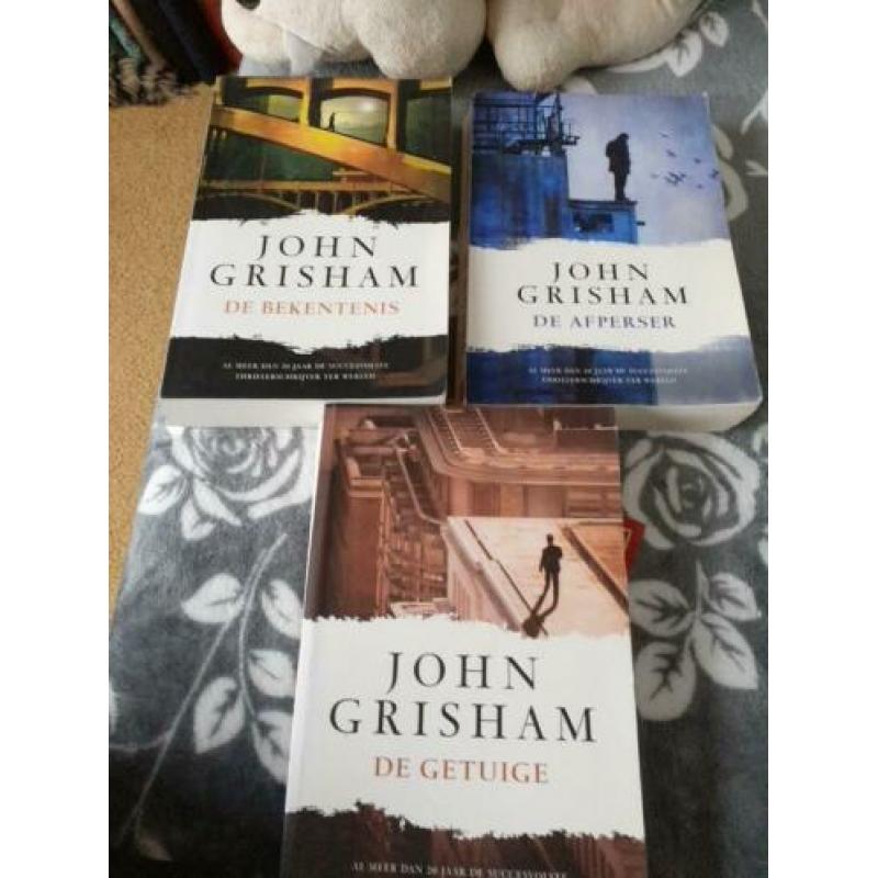 Drie spannende boeken van John Grisham