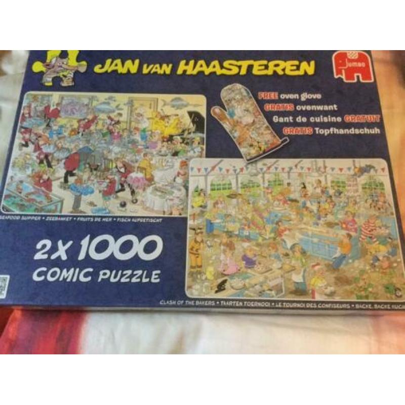 Puzzels 5 stuks