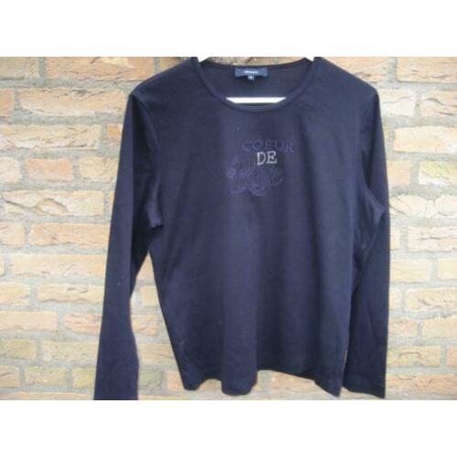 blauw T,shirt 40
