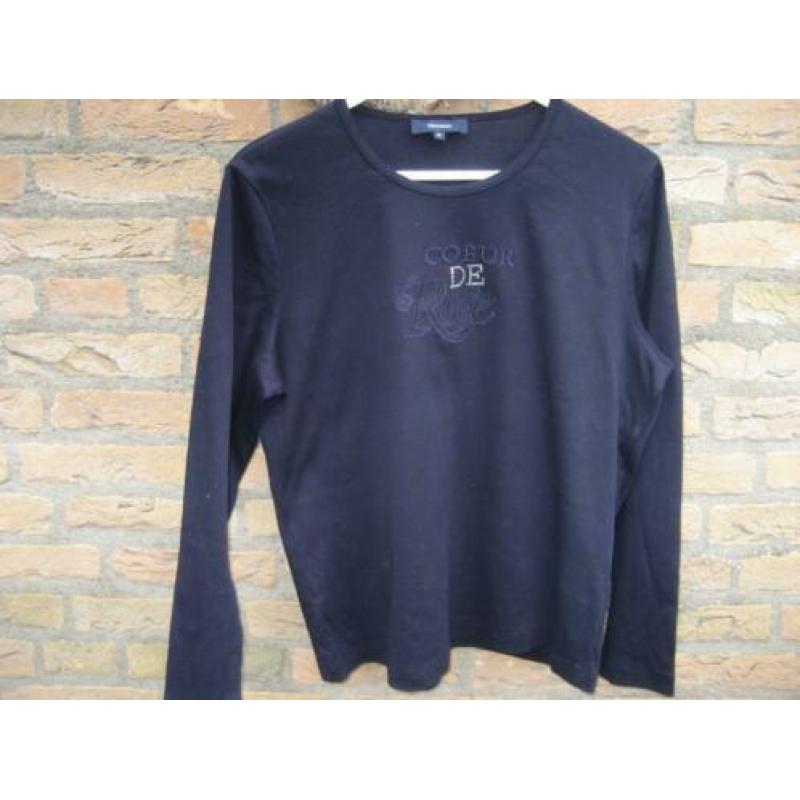 blauw T,shirt 40