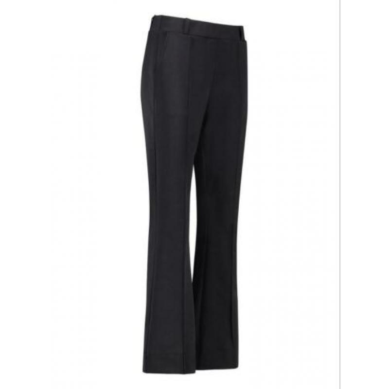 Studio Anneloes flair bonded shiny trousers zwart maat S