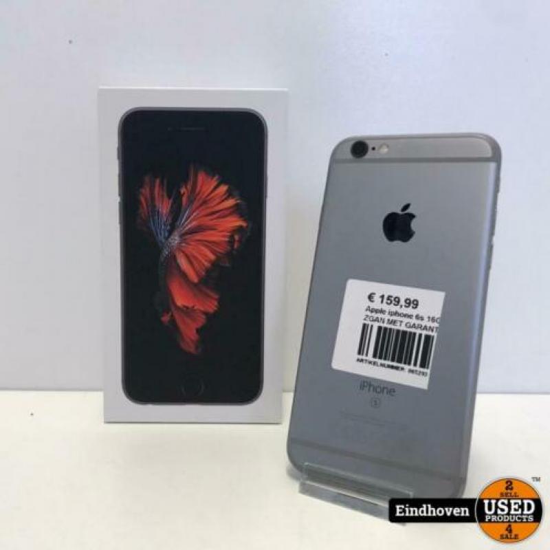 Apple iphone 6s 16GB Space Grey | ZGAN MET GARANTIE