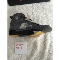 Off white x Air Jordan 5 Retro (42.5)