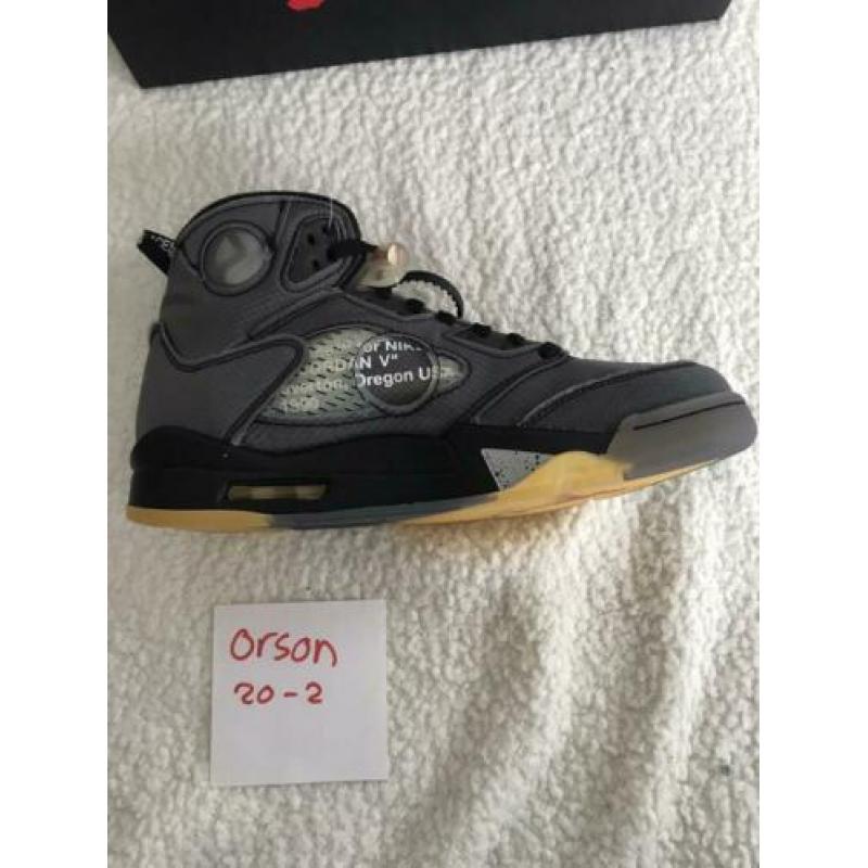 Off white x Air Jordan 5 Retro (42.5)