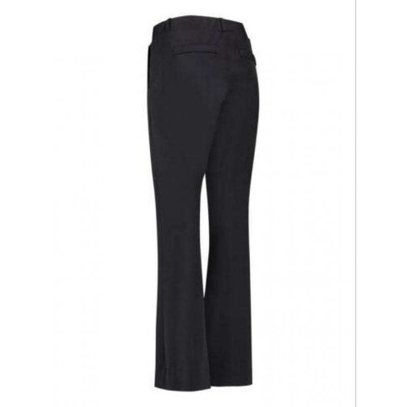 Studio Anneloes flair bonded shiny trousers zwart maat S