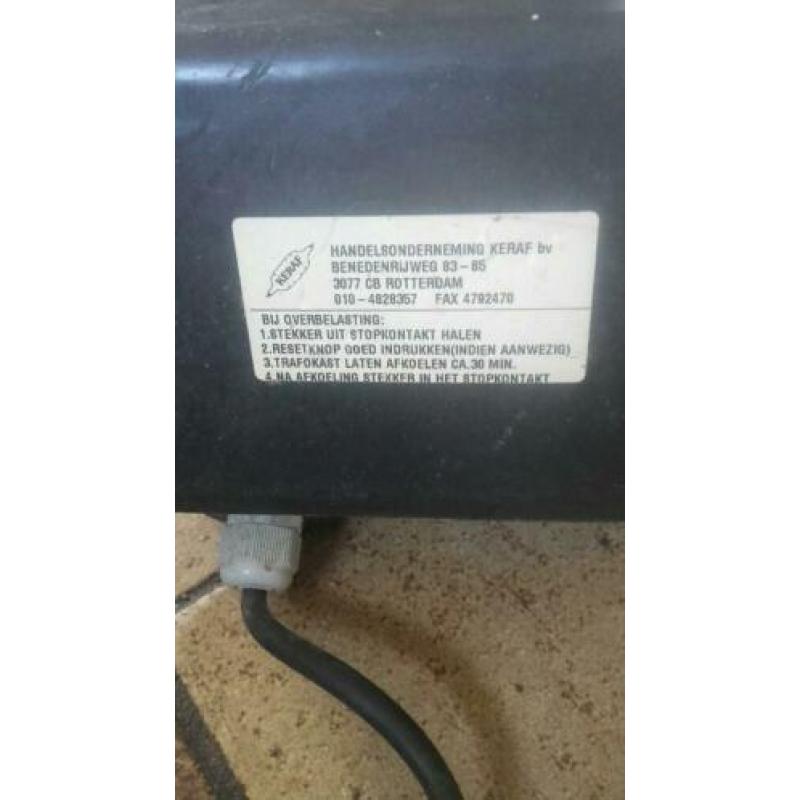 bouw/stroom/zwerfkast. Merk Keraf. P 300 I 1.3 A 300