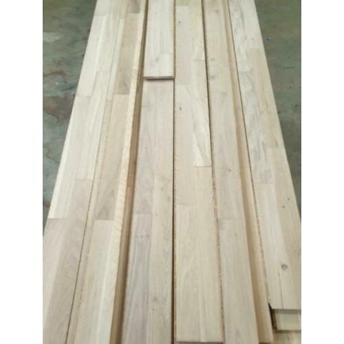 43M2 eiken houten parket vloer #GESCHUURD#