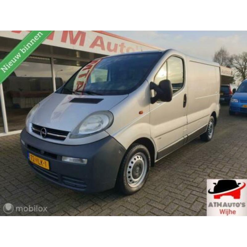 Opel Vivaro bestel 1.9 DTI L1 H1 Hele Nette bus! APK 05-2020
