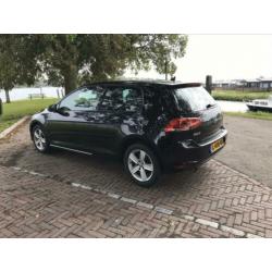 Volkswagen Golf 7 TDI DSG7 2013 Zwart vol leer,navi,enzzz.