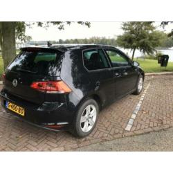 Volkswagen Golf 7 TDI DSG7 2013 Zwart vol leer,navi,enzzz.