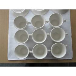 Palmer Imperial Quality Robusta 6 witte kop 150CL en schotel