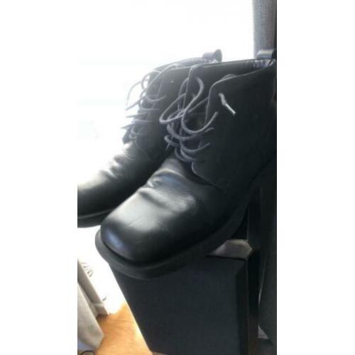 Heren korte veter boots Marco Polo maat 43 zgan zwart