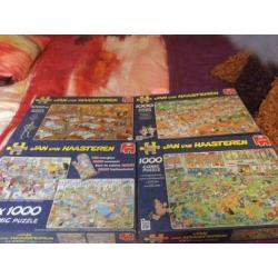 Puzzels 5 stuks
